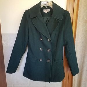 Hunter Green Peacoat